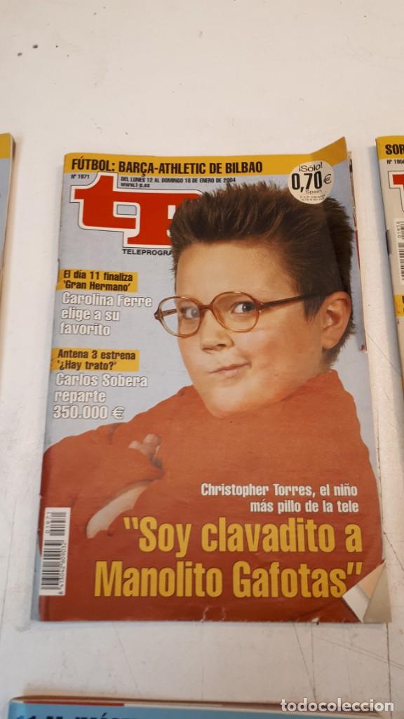 Coleccionismo de revista Teleprograma: Lote TP, Teleprograma. 2003 y 2004. Trece revistas - Foto 11