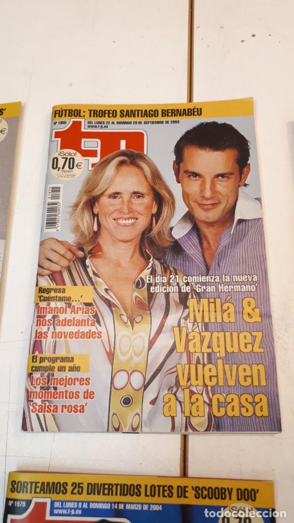 Coleccionismo de revista Teleprograma: Lote TP, Teleprograma. 2003 y 2004. Trece revistas - Foto 12