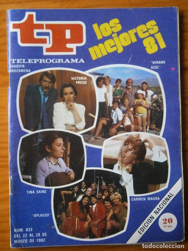 Coleccionismo de revista Teleprograma: TELEPROGRAMA TP A&Ntilde;O 1982 - Foto 1