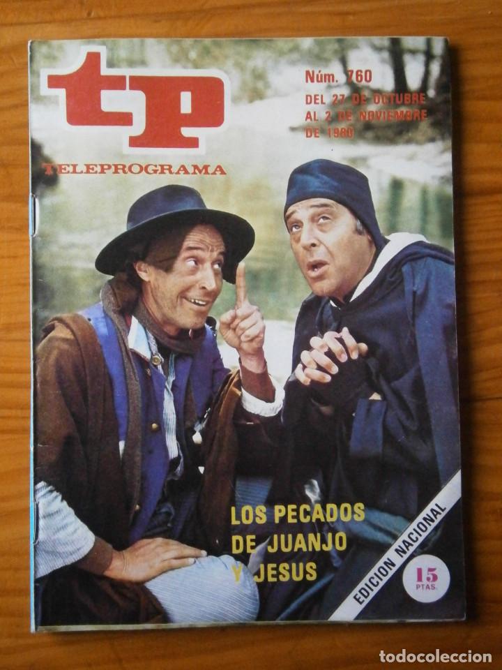 Coleccionismo de revista Teleprograma: TELEPROGRAMA TP A&Ntilde;O 1980 - Foto 1