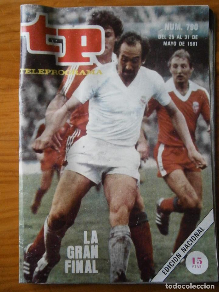 Coleccionismo de revista Teleprograma: TELEPROGRAMA TP A&Ntilde;O 1981 - Foto 1