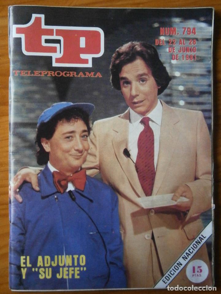 Coleccionismo de revista Teleprograma: TELEPROGRAMA TP A&Ntilde;O 1981 - Foto 1