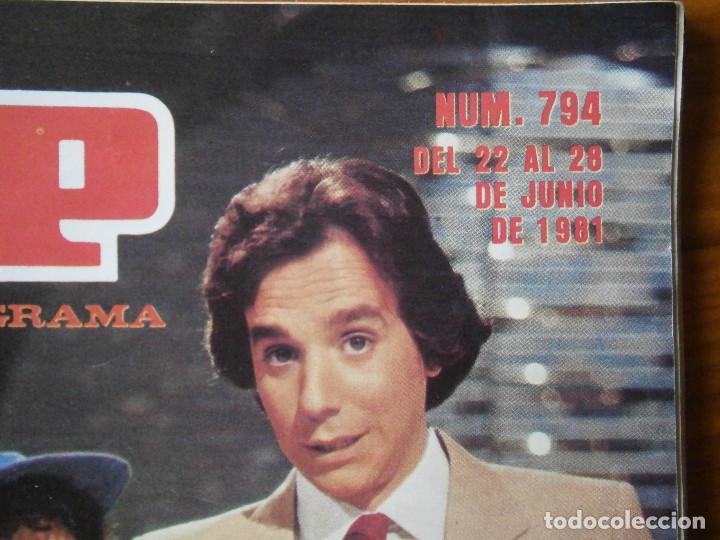 Coleccionismo de revista Teleprograma: TELEPROGRAMA TP A&Ntilde;O 1981 - Foto 2