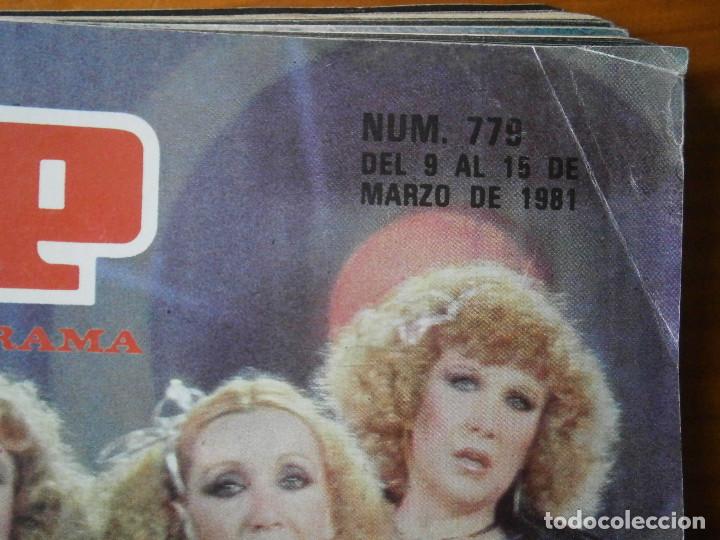 Coleccionismo de revista Teleprograma: TELEPROGRAMA TP A&Ntilde;O 1981 - Foto 2