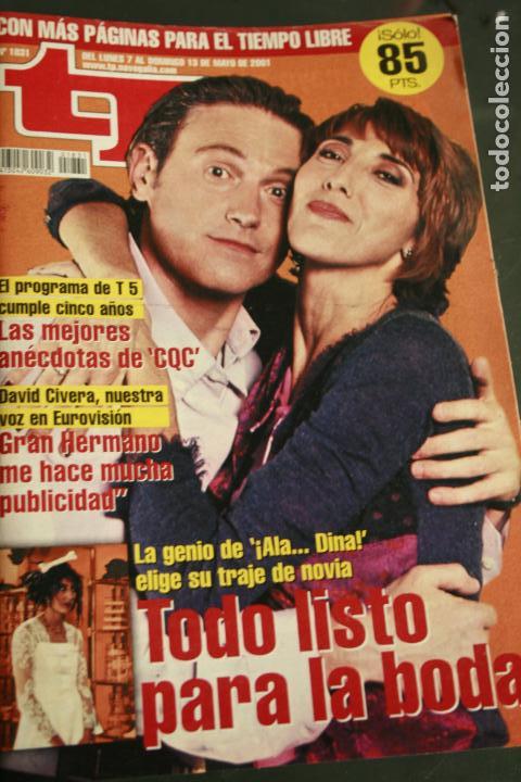 Coleccionismo de revista Teleprograma: TELEPROGRAMA TP N&ordm; 1831 PAZ PADILLA  2001 - Foto 1