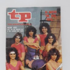 Coleccionismo de Revista Teleprograma: REVISTA TP, TELEPROGRAMA, NUM 895, AÑO 1983, UN, DOS, TRES. Lote 139397150