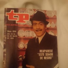 Coleccionismo de Revista Teleprograma: TP TELEPROGRAMA N 894 -DEL 23 AL 29 MAYO 1983 -JOSE LUIS LOPEZ VAZQUEZ