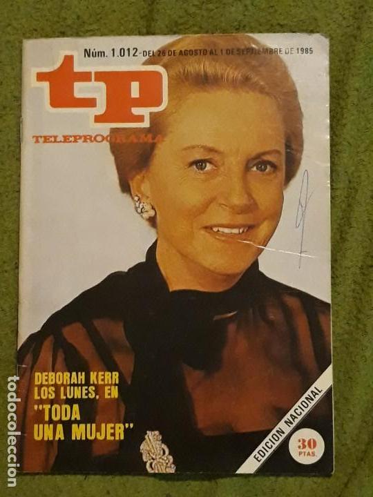 Coleccionismo de revista Teleprograma: Revista TP Teleprograma Numero 1012 a&ntilde;o 1985* - Foto 1