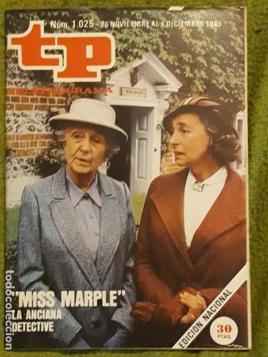 Coleccionismo de revista Teleprograma: Revista TP Teleprograma Numero 1025 a&ntilde;o 1985* - Foto 1