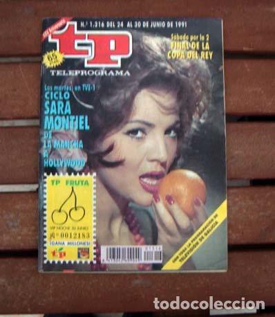 Coleccionismo de revista Teleprograma: TP / TELEPROGRAMA / SARA MONTIEL - Foto 1
