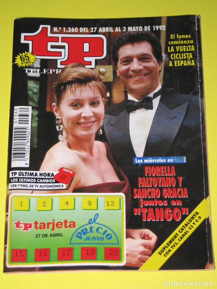 Coleccionismo de revista Teleprograma: LOTE DE 2 - TP - N&Uacute;M. 1359 / 1360 - A&Ntilde;O 1992 - Foto 7