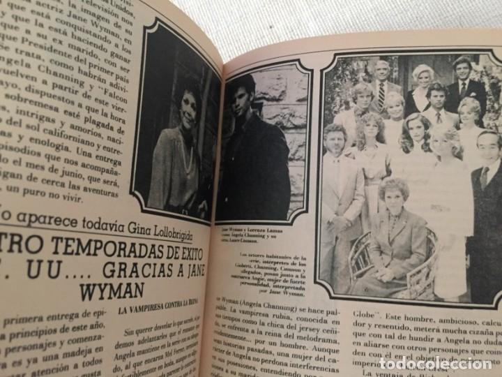 Coleccionismo de revista Teleprograma: TELEPROGRAMA TP FALCON CREST LA JOYA DE LA CORONA UNA MUJER - Foto 3