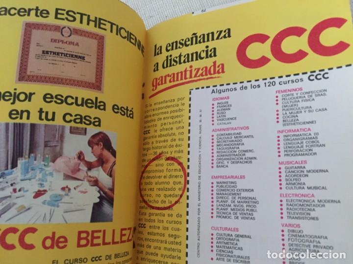 Coleccionismo de revista Teleprograma: TELEPROGRAMA TP ESTE SE&Ntilde;OR DE NEGRO LOPEZ VAZQUEZ LA CASA DE LA PRADERA - Foto 5
