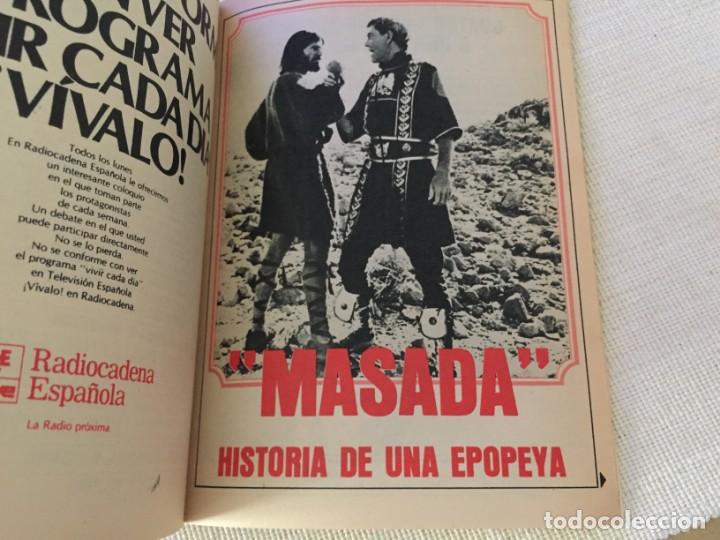 Coleccionismo de revista Teleprograma: TELEPROGRAMA TP MASADA Peter Strauss - Foto 2
