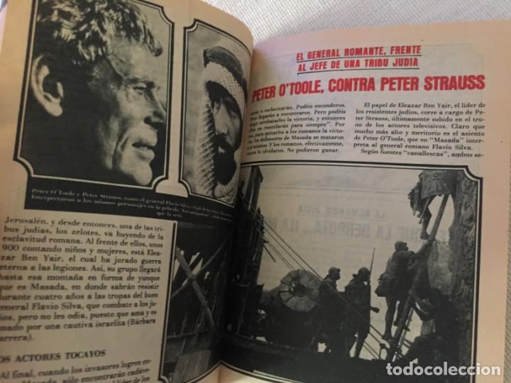 Coleccionismo de revista Teleprograma: TELEPROGRAMA TP MASADA Peter Strauss - Foto 4