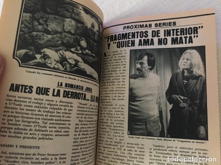 Coleccionismo de revista Teleprograma: TELEPROGRAMA TP MASADA Peter Strauss - Foto 5