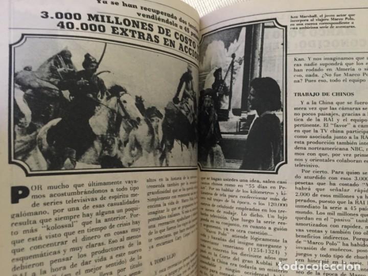 Coleccionismo de revista Teleprograma: TELEPROGRAMA 1983 MARCO POLO Ken Marshall (KRULL) Burt Lancaster - Foto 3