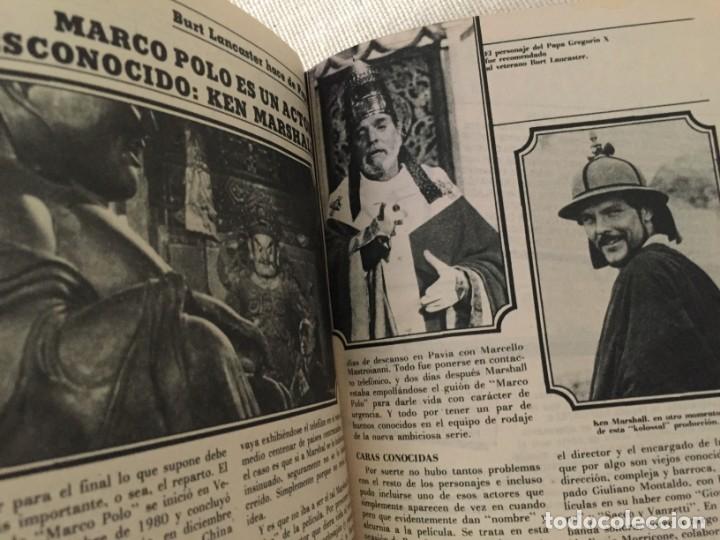 Coleccionismo de revista Teleprograma: TELEPROGRAMA 1983 MARCO POLO Ken Marshall (KRULL) Burt Lancaster - Foto 4