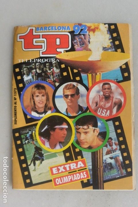 Coleccionismo de revista Teleprograma: REVISTA TP  TELEPROGRAMA ESPECIAL BARCELONA 92 - Foto 1