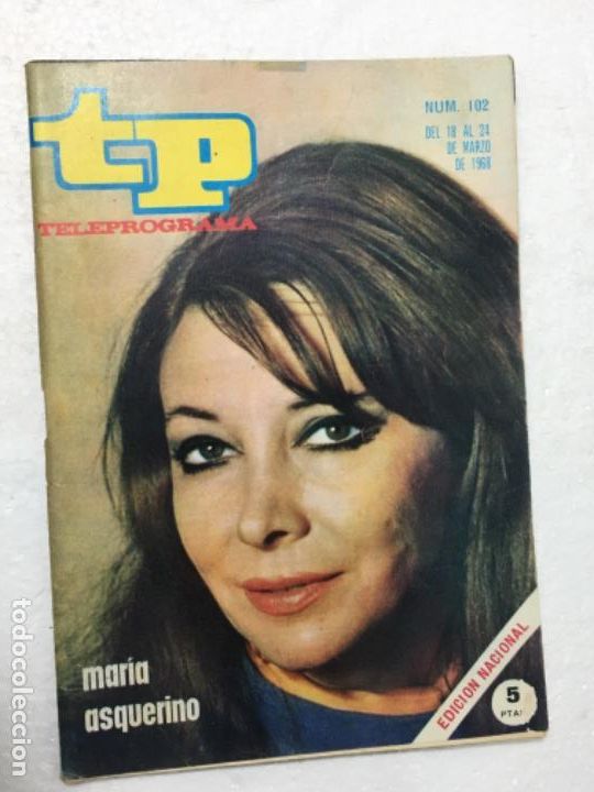 Coleccionismo de revista Teleprograma: Tp a&ntilde;o 1968 Original antiguo. R80 - Foto 1