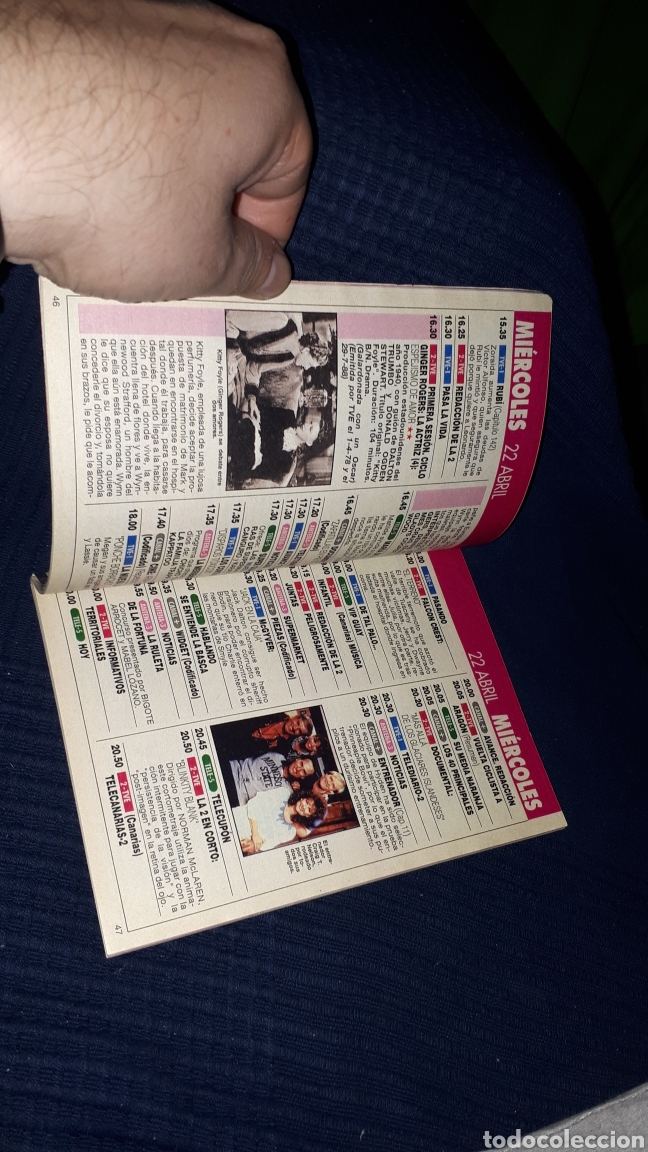Coleccionismo de revista Teleprograma: TP 1359 DEL 20 AL 26 DE ABRIL DEL 1995 - Foto 3