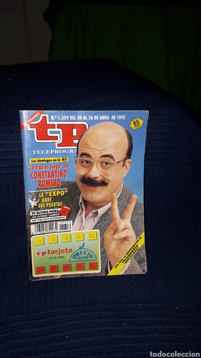 Coleccionismo de revista Teleprograma: TP 1359 DEL 20 AL 26 DE ABRIL DEL 1995 - Foto 1
