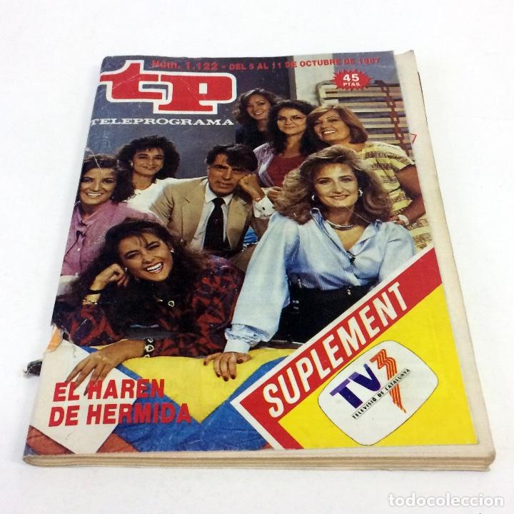 Coleccionismo de revista Teleprograma: TELEPROGRAMA TP 1122 - OCTUBRE 1987 - PORTADA JES&Uacute;S HERMIDA - Foto 1
