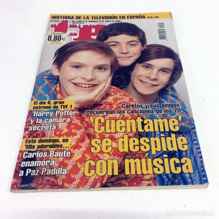 Coleccionismo de revista Teleprograma: TELEPROGRAMA TP 2075 - ENERO 2006 - PORTADA CU&Eacute;NTAME - Foto 1