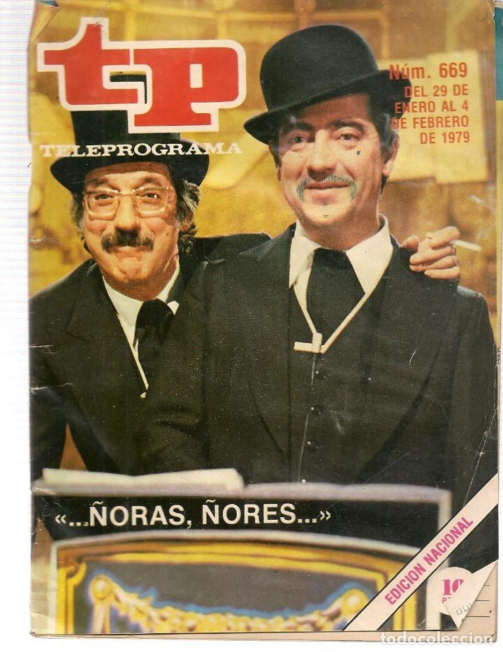 Coleccionismo de revista Teleprograma: TP. TELEPROGRAMA. N&ordm; 669. TIP Y COLL. 29 ENERO 1979. (P/C56) - Foto 1