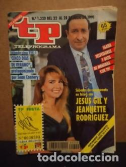 Coleccionismo de revista Teleprograma: TP TELEPROGRAMA NUM. 1320  JESUS GIL & JEANNETTE RODRIGUEZ - Foto 1