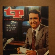 Coleccionismo de Revista Teleprograma: TP TELEPROGRAMA NUM. 473 JOSE LUIS URIBARRI 