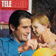 Coleccionismo de Revista Teleprograma: REVISTA TELE RADIO Nº 950, 8-14 MARZO 1976, JAMES BROLIN, MICKY Y SANDOKAN. Lote 194261766