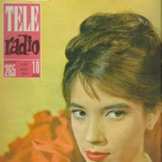 Coleccionismo de Revista Teleprograma: REVISTA TELE RADIO Nº 265, 21-27 ENERO 1963, MARIA LUISA MORENO
