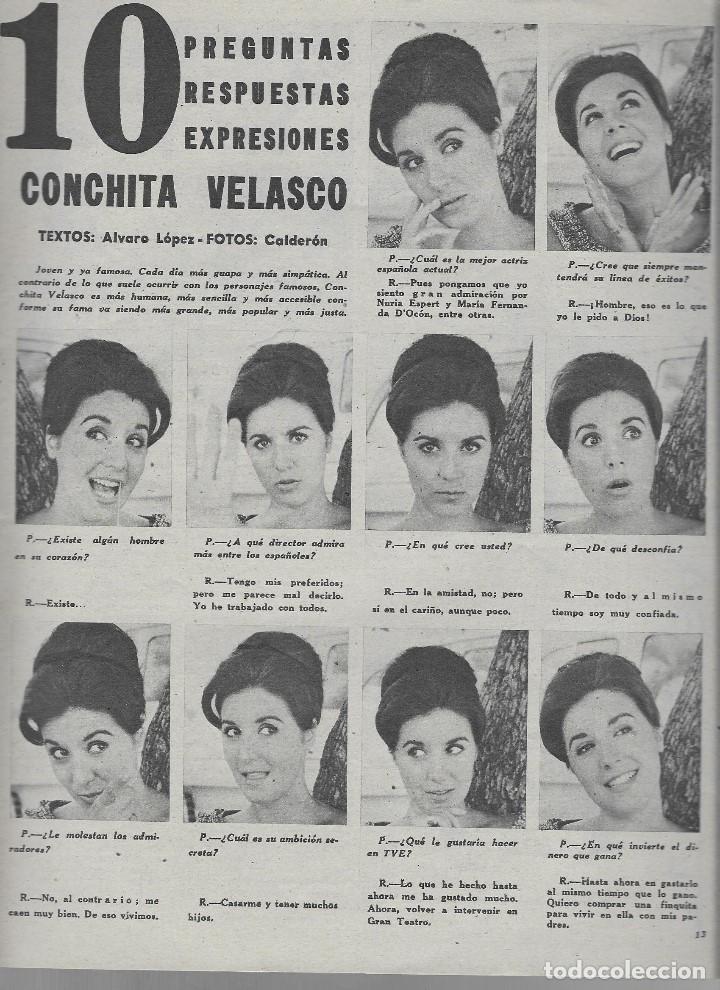Coleccionismo de Revista Teleprograma: REVISTA TELE RADIO Nº 249, BONNIE, CONCHITA VELASCO EN PAGINAS INTERIORES - Foto 2 - 196565418