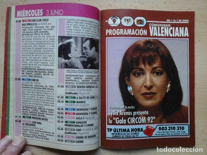 Coleccionismo de revista Teleprograma: TP Teleprograma N&ordm; 1365 Junio de 1992 Joaqu&iacute;n Prat y Regina Echevarr&iacute;a - Foto 5