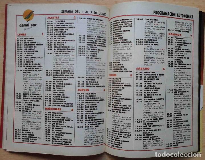 Coleccionismo de revista Teleprograma: TP Teleprograma N&ordm; 1365 Junio de 1992 Joaqu&iacute;n Prat y Regina Echevarr&iacute;a - Foto 7