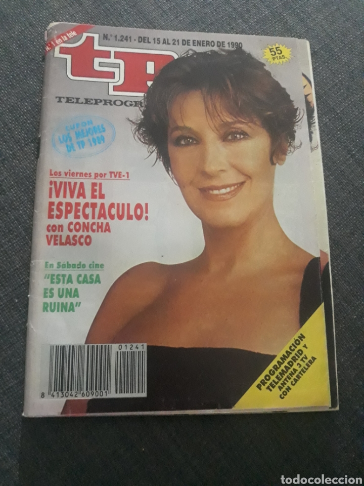 Coleccionismo de revista Teleprograma: REVISTA TP TELEPROGRAMA N&deg; 1241.CONCHA VELASCO. - Foto 1