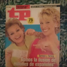 Coleccionismo de Revista Teleprograma: TP TELEPROGRAMA N 1635 DEL 2 AL 8 AGOSTO 1997 - CARMEN SEVILLA - TERESA VIEJO