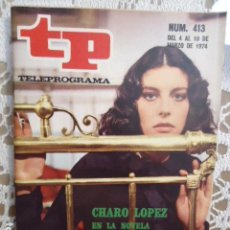 Coleccionismo de Revista Teleprograma: REVISTA TP TELEPROGRAMA N 413 ENTRE VISILLOS