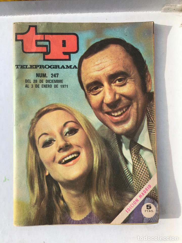 Coleccionismo de revista Teleprograma: TP TELEPROGRAMA ENERO DE 1971 JOAQUIN PRAT - Foto 1