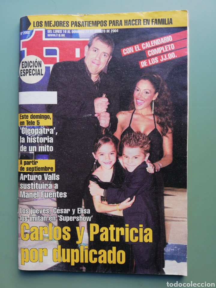Coleccionismo de revista Teleprograma: TP - TELEPROGRAMA 2002 - AGOSTO 2004 - Foto 1