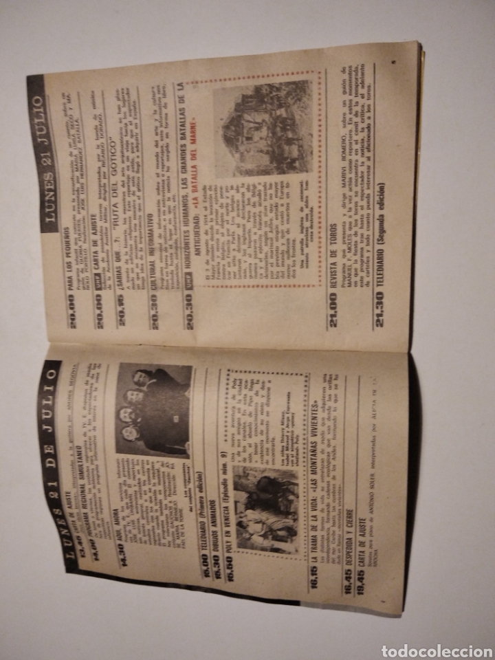 Coleccionismo de revista Teleprograma: tp teleprograma n485 1975 - Foto 3