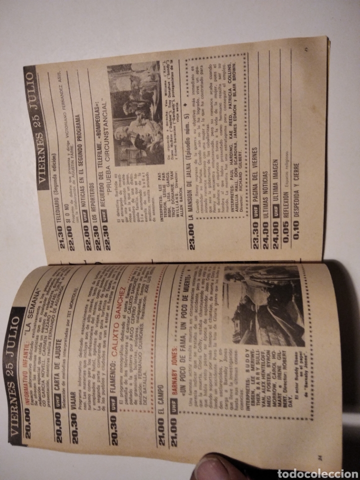 Coleccionismo de revista Teleprograma: tp teleprograma n485 1975 - Foto 4