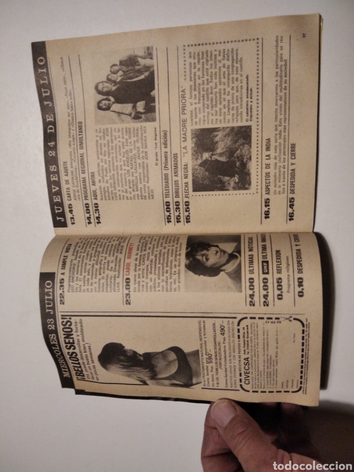 Coleccionismo de revista Teleprograma: tp teleprograma n485 1975 - Foto 5