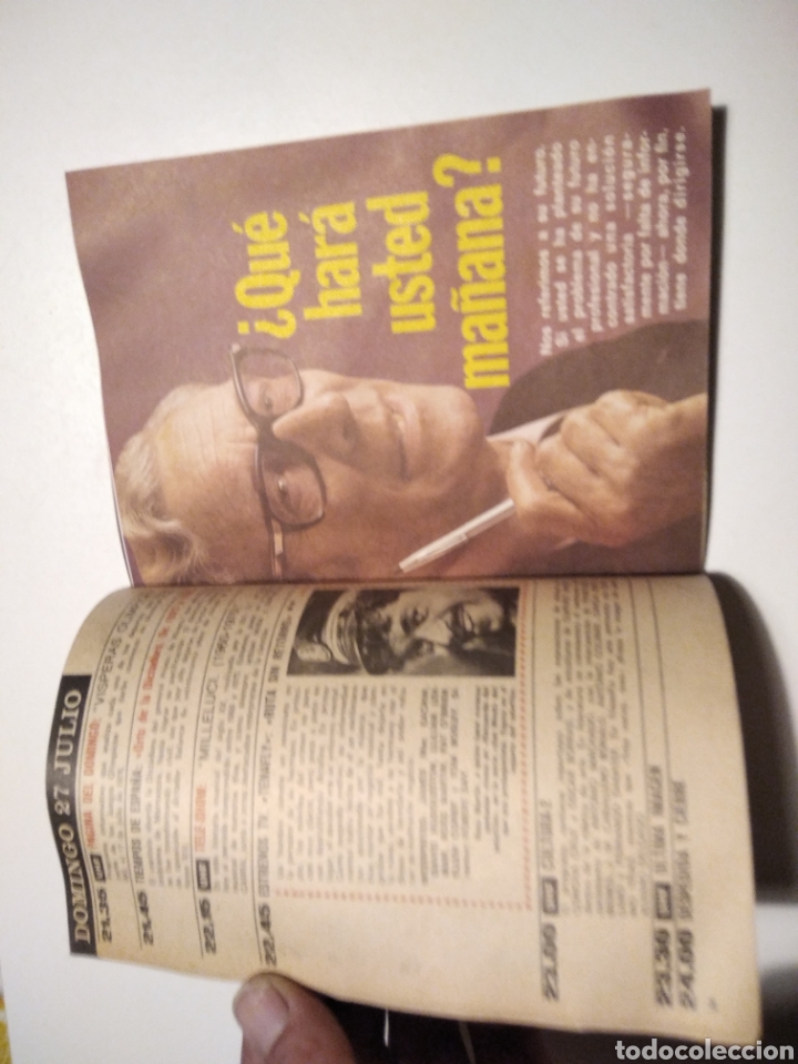 Coleccionismo de revista Teleprograma: tp teleprograma n485 1975 - Foto 7