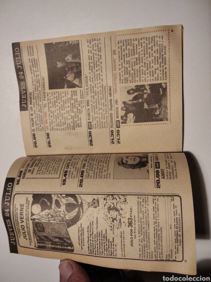 Coleccionismo de revista Teleprograma: tp teleprograma n485 1975 - Foto 8