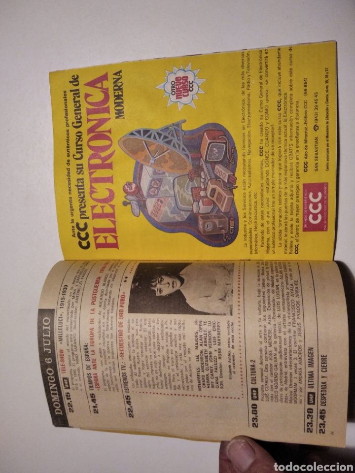 Coleccionismo de revista Teleprograma: tp Teleprograma n482 - Foto 3