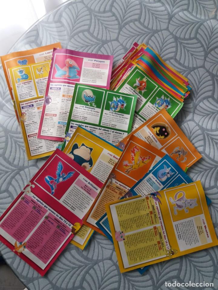 lote fichas pokémon recortes revista tp. telepr - Buy Magazine ...