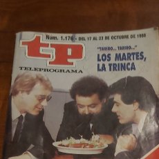 Coleccionismo de Revista Teleprograma: REVISTA TP TELEPROGRAMA 1176 LA TRINCA. RAICES. MARLON BRANDO. BLUES DE ELVIS PRESLEY. AVA GARDNER. Lote 280129073