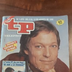 Coleccionismo de Revista Teleprograma: REVISTA TP, TELEPROGRAMA, NUM 1270, AÑO 1990, RICHARD CHAMBERLAIN. Lote 283896608